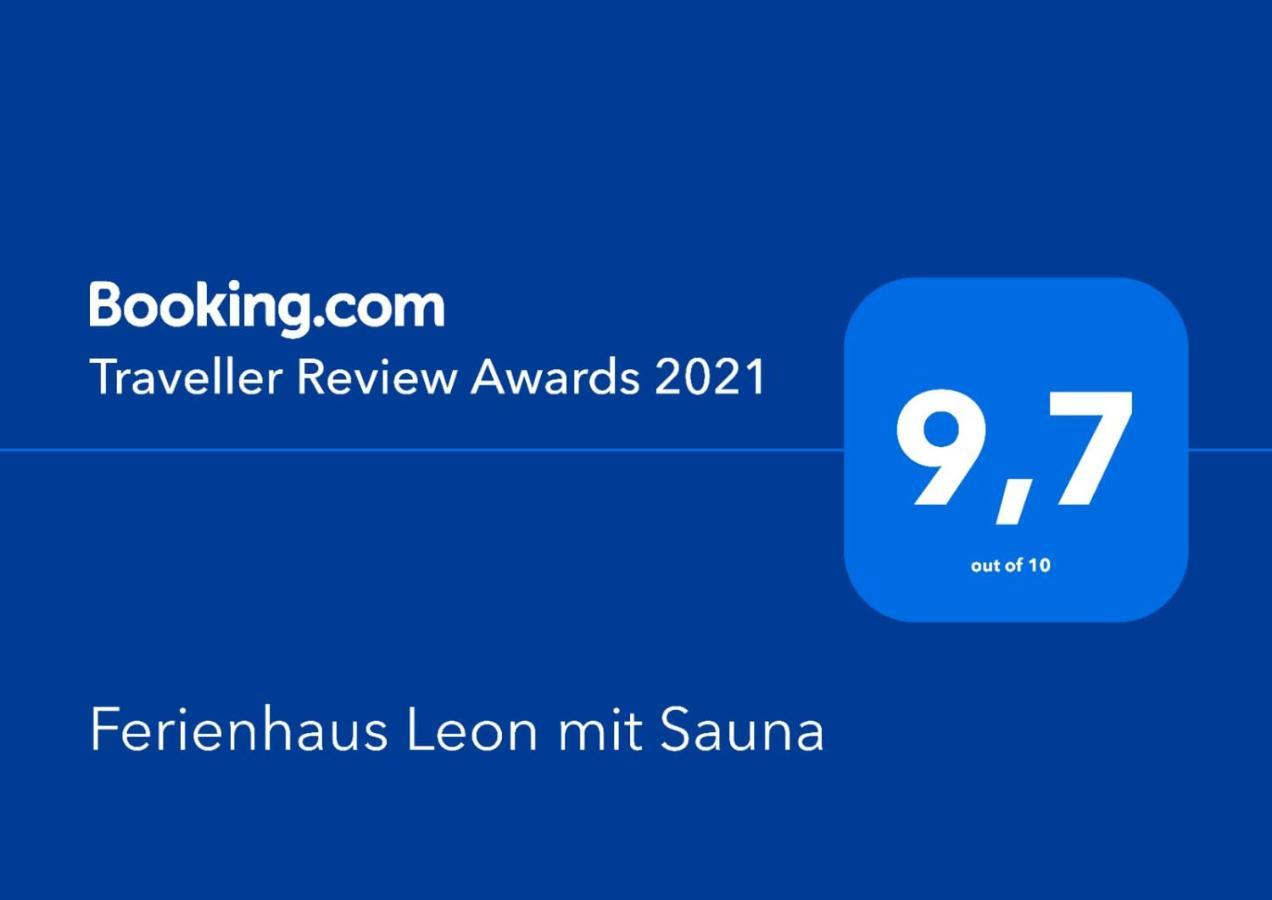 Ferienhaus Leon Mit Sauna Rehburg-Loccum Buitenkant foto