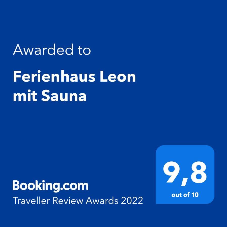 Ferienhaus Leon Mit Sauna Rehburg-Loccum Buitenkant foto